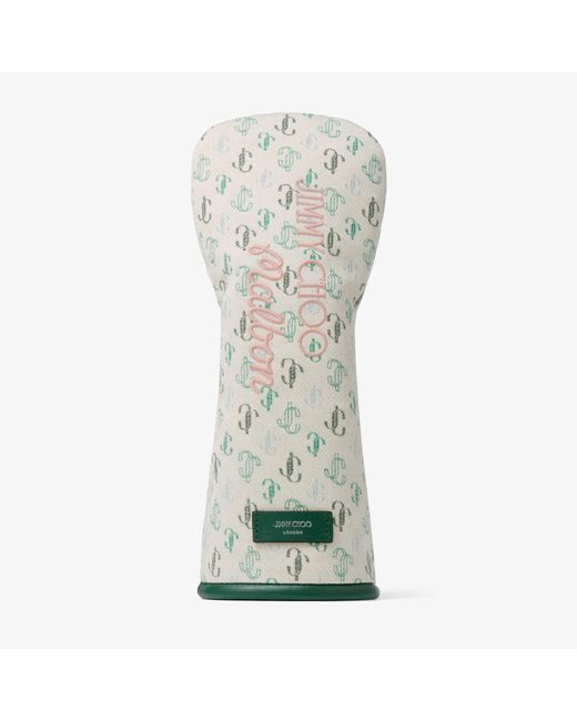 Jimmy Choo Green Malbon 2.0 Head Cover Small for men