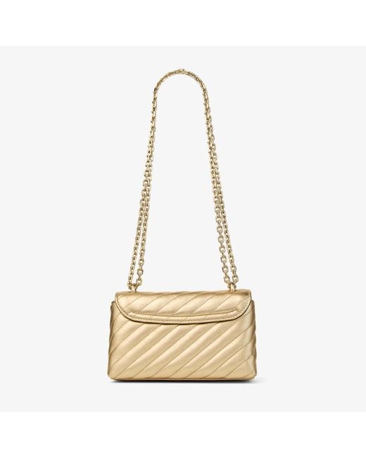 Jimmy Choo Metallic Curve Cross Body Small
