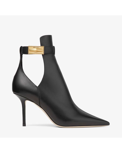 Jimmy Choo Black Nell ankle boot 85
