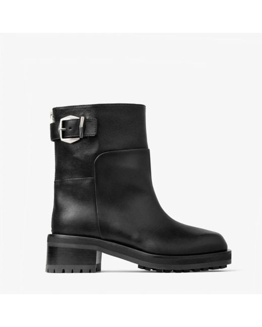 Jimmy Choo Black Brooklyn Ankle Boot 50
