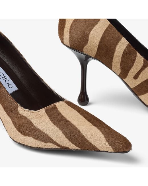 Jimmy Choo Brown Ixia 80