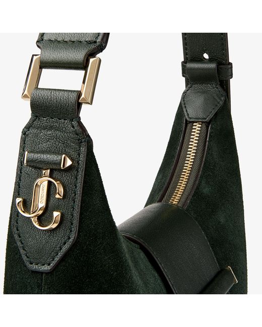Jimmy Choo Black Bar Hobo Small
