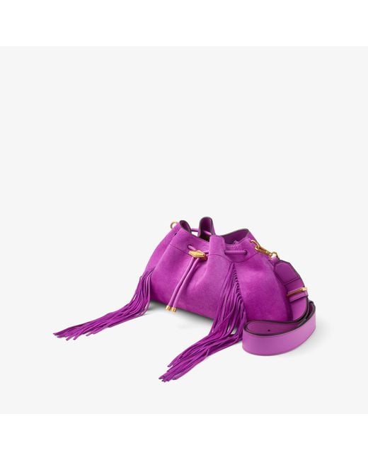 Jimmy Choo Purple Cinch Medium