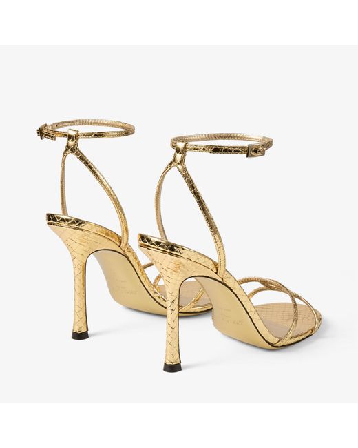 Jimmy Choo Metallic Leo 100