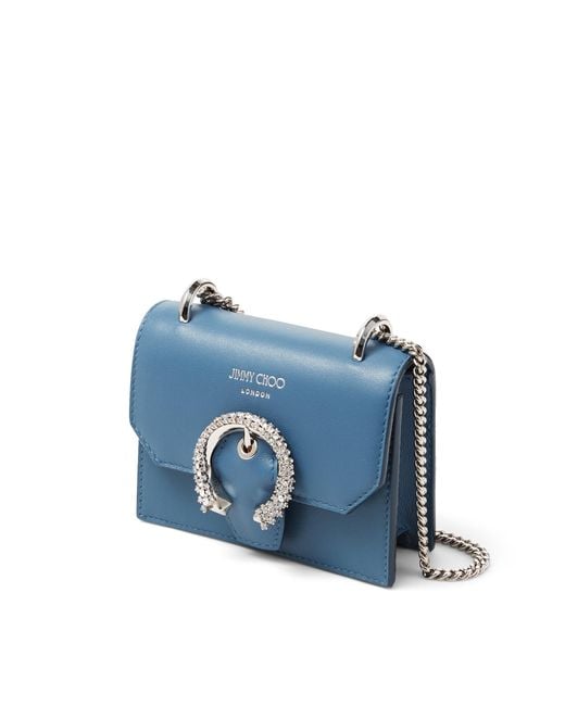 Jimmy Choo Mini Paris in Blue | Lyst