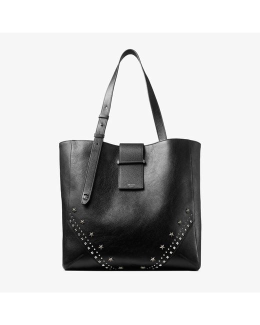 Jimmy Choo Black Bar Vertical Tote Medium for men