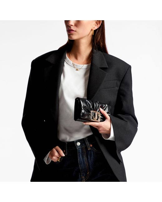 Jimmy Choo Black Edie Wallet