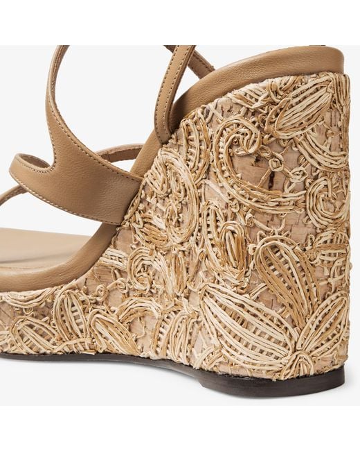 Jimmy Choo Metallic Ayla 110