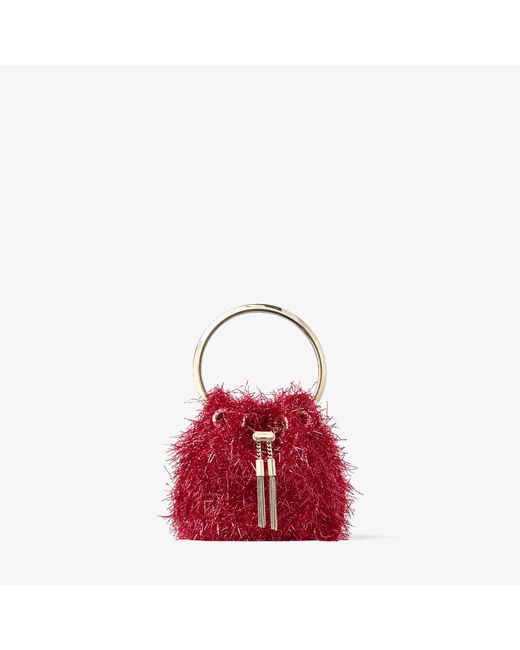Jimmy Choo Micro Bon Bon in Red Lyst UK