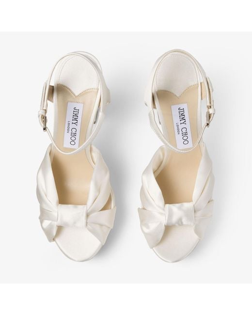 Jimmy Choo White Heloise 120
