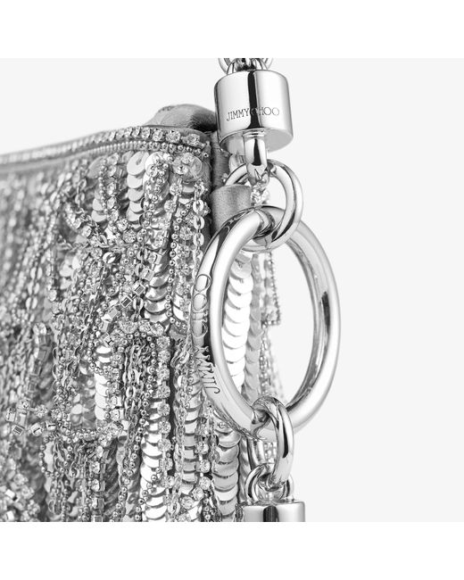 Jimmy Choo White Callie Mini