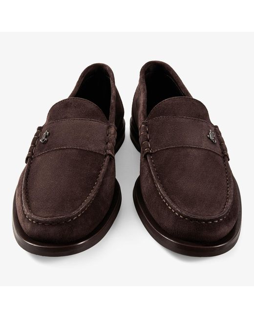 Jimmy Choo Brown Ethan Loafer for men