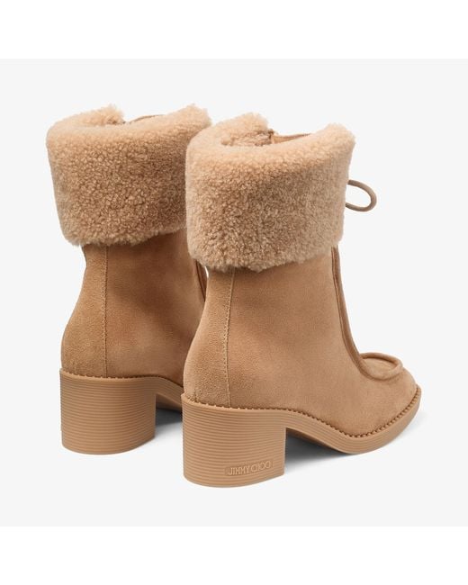 Jimmy Choo Brown Hali Ankle Boot 60