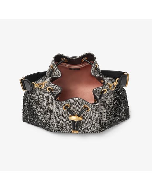 Jimmy Choo Gray Cinch Medium