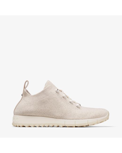 Jimmy Choo Natural Sneakers Veles