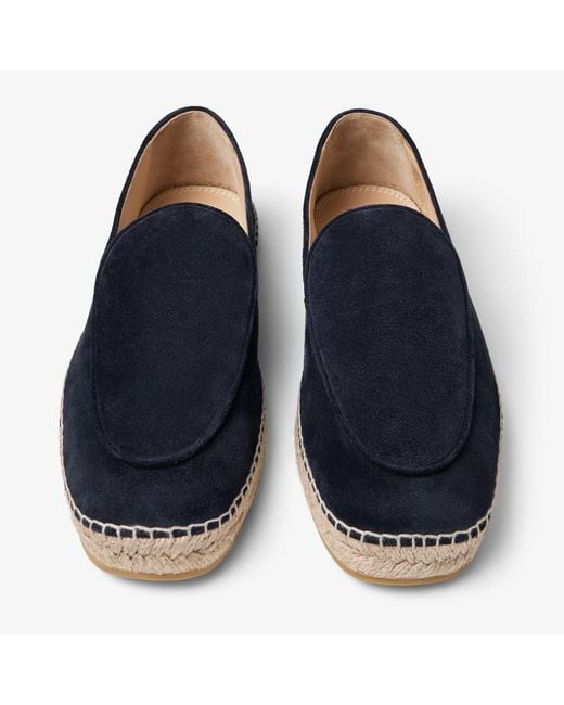 Jimmy Choo Blue Shenton Espadrille for men