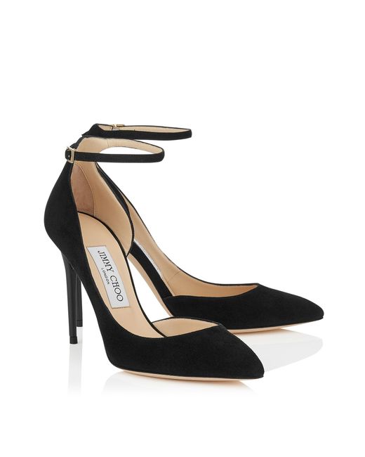 Jimmy Choo Lucy 100 in Black | Lyst