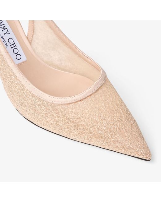 Jimmy Choo Pink Love Sling Back 65