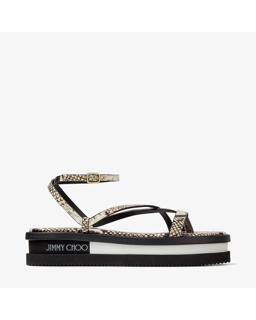 jimmy choo pine flat