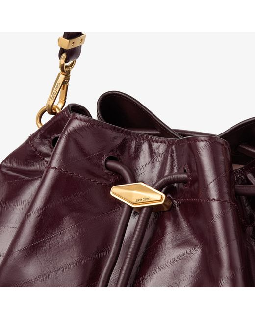 Jimmy Choo Purple Cinch Medium