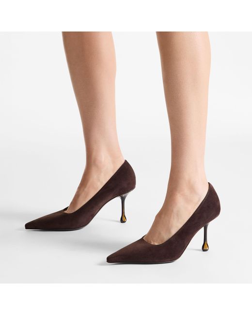 Jimmy Choo Brown Ixia 80