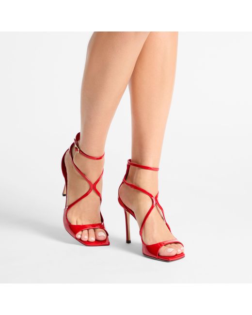 Jimmy Choo Red Azia 95