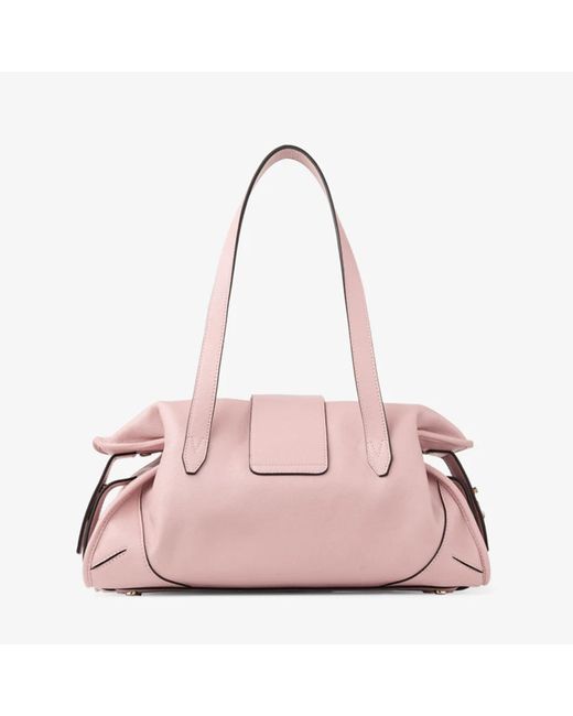 Jimmy Choo Pink Bar Holdall Medium
