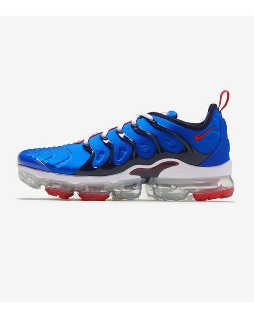 nike air vapormax plus blue men's sneaker