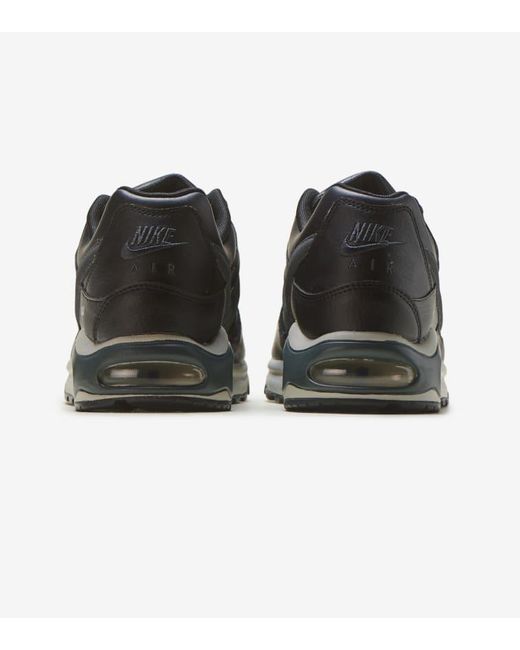 Nike Air Max Command Leather in Black for Men Lyst Nike Air Max Command Leather Shoes Mens Casual Sneakers