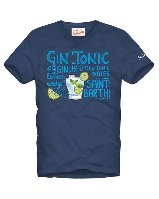 Mc2 Saint Barth Cotton Gin Tonic in Blue for Men | Lyst