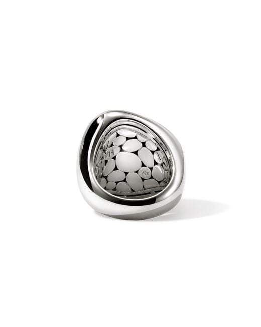 John Hardy Metallic Pebble Ring