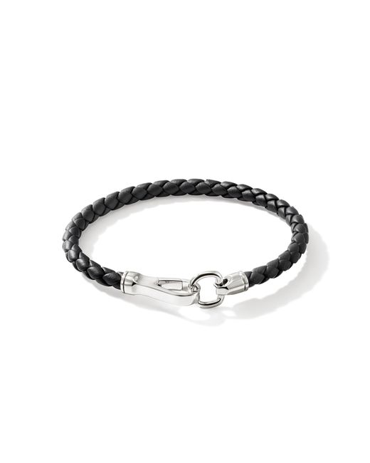 John Hardy Black Hook Clasp Bracelet, 5Mm for men