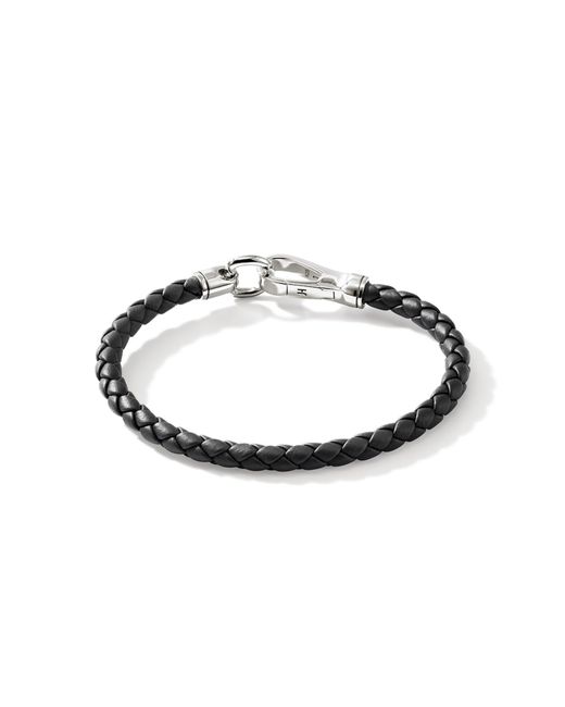John Hardy Black Hook Clasp Bracelet, 5Mm for men