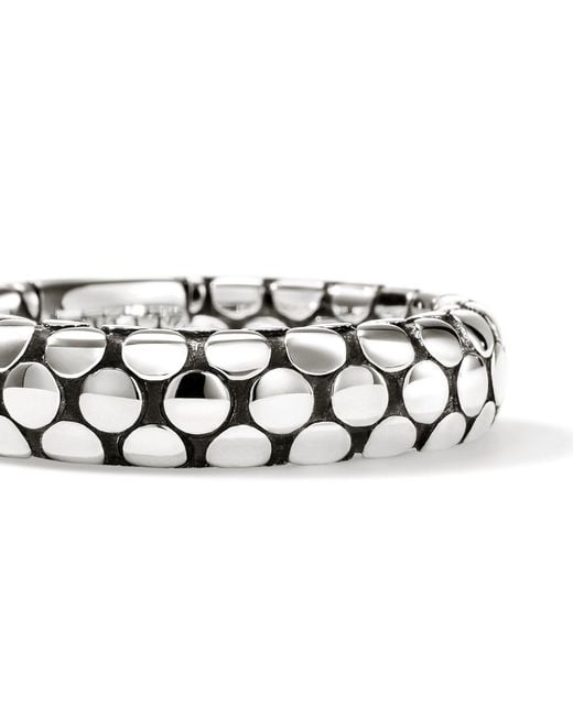 John Hardy White Dot Ring