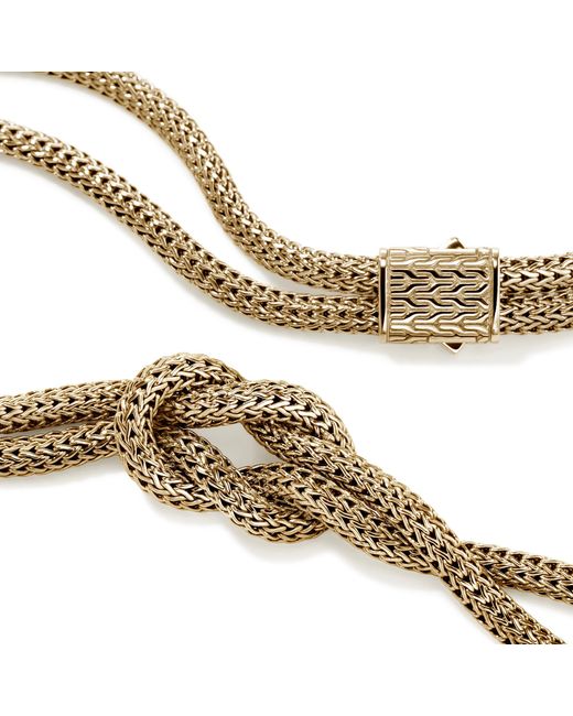 John Hardy Metallic Love Knot Necklace, 10Mm for men