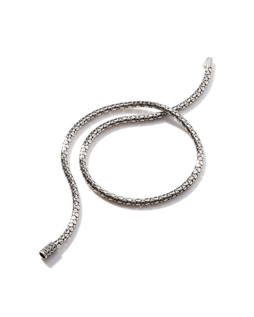 John Hardy Metallic Dot 4.5mm Necklace In Sterling Silver