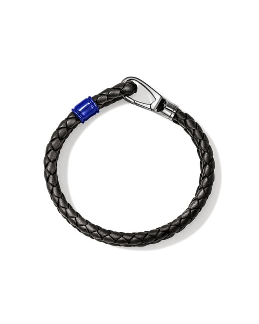 John Hardy Black Hook Clasp Double Bracelet, 10Mm for men