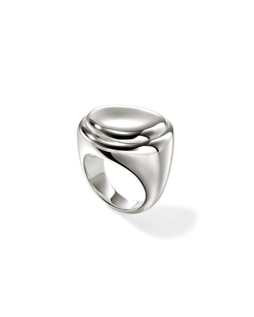 John Hardy Metallic Pebble Ring