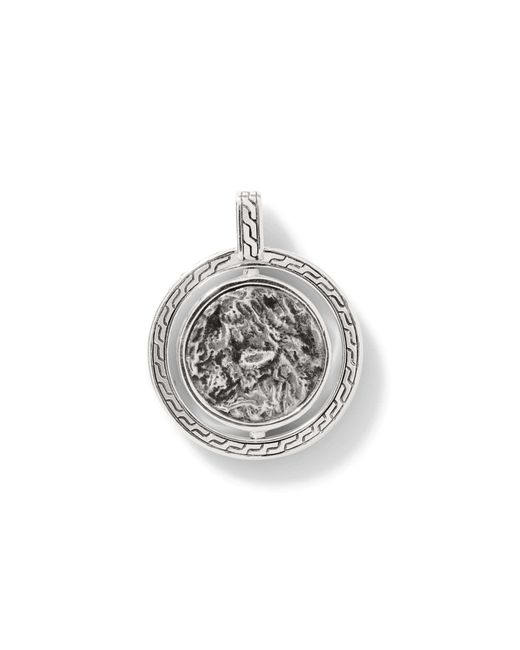 John Hardy White Moon Door Amulet In Sterling Silver