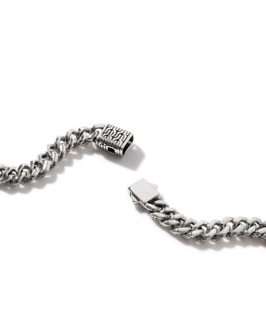 John Hardy Metallic Curb Chain Necklace, 7mm In Sterling Silver, 24 for men