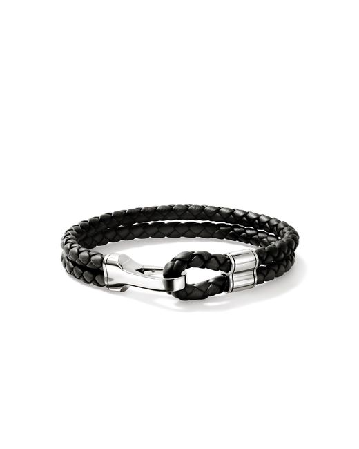 John Hardy Black Hook Clasp Bracelet, 10Mm for men