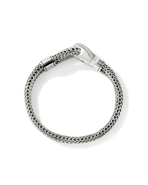John Hardy Metallic Hook Clasp Bracelet for men