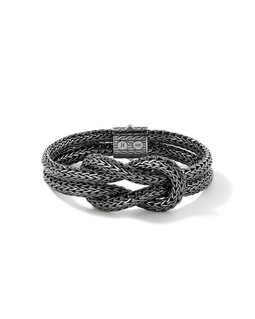 John Hardy Black Love Knot Bracelet, 13Mm for men