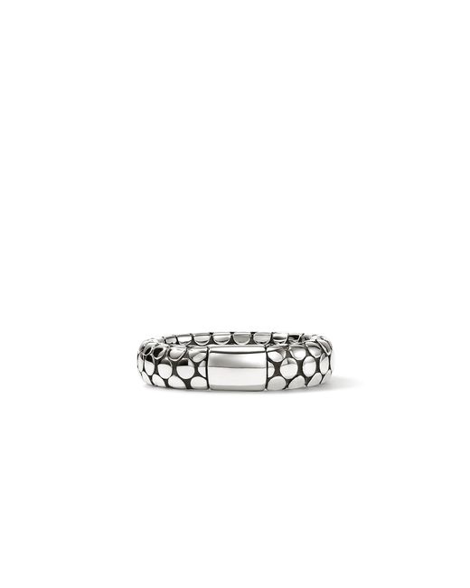 John Hardy White Dot Ring