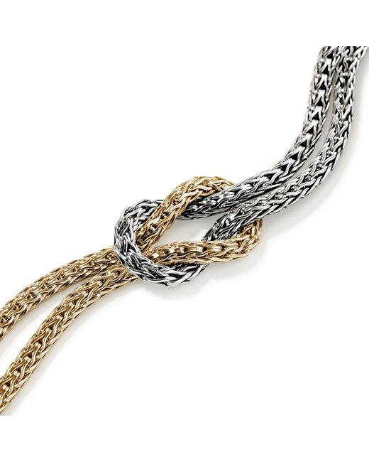 John Hardy Metallic Love Knot Bracelet, 7Mm for men