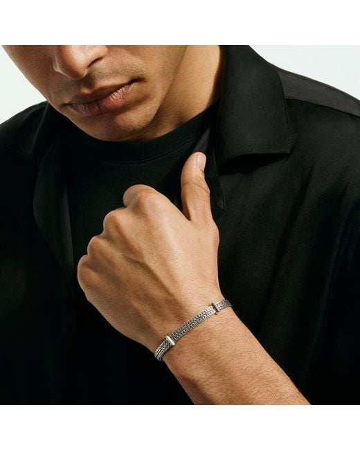 John Hardy Metallic Icon Link Bracelet, 6Mm for men