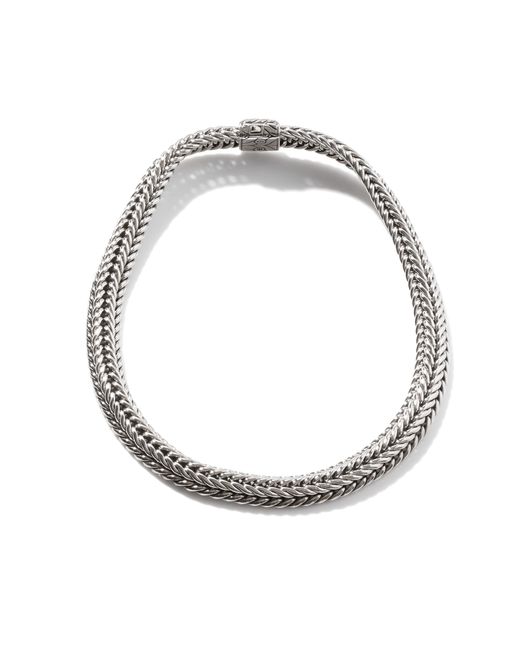 John Hardy Metallic Kami Chain Necklace In Sterling Silver