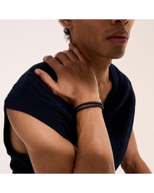 John Hardy Black Hook Clasp Bracelet, 10Mm for men