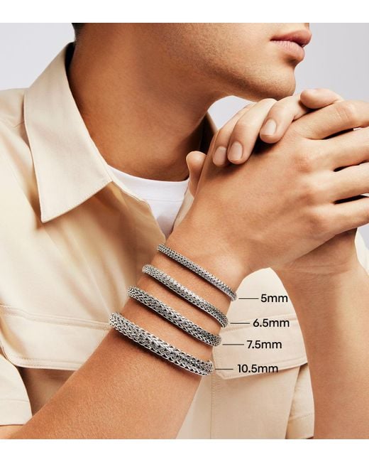 John Hardy Metallic Icon Bracelet, 10.5Mm for men