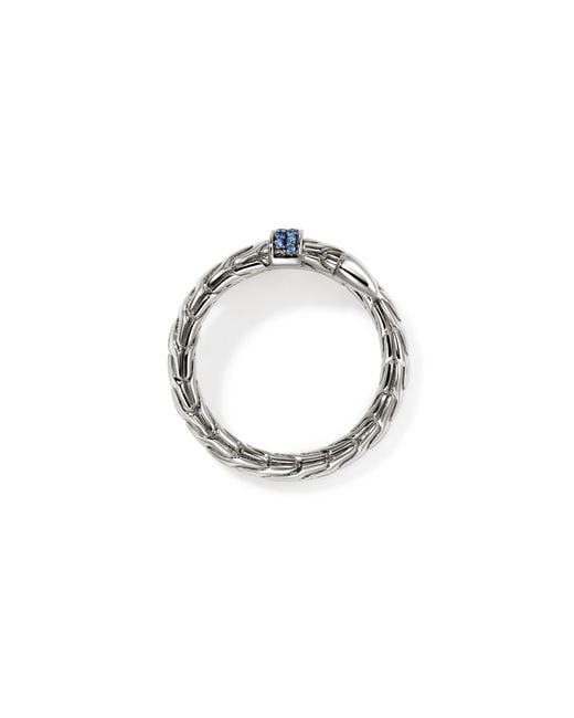 John Hardy White Spear Ring